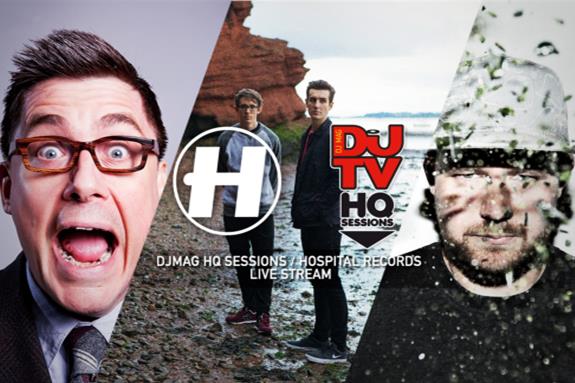 DJ Mag HQ Sessions With Hospital Records 2014
