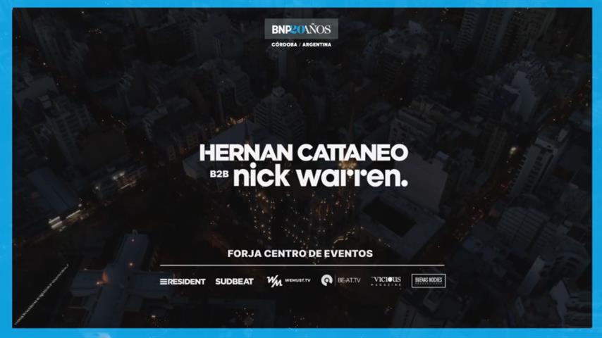 Nick Warren b2b Hernan Cattaneo - Live @ Forja Centro de Eventos 2019
