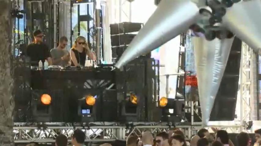 Damian Lazarus vs Ellen Allien - Live @ CircoLoco Miami, Surfcomber 2012