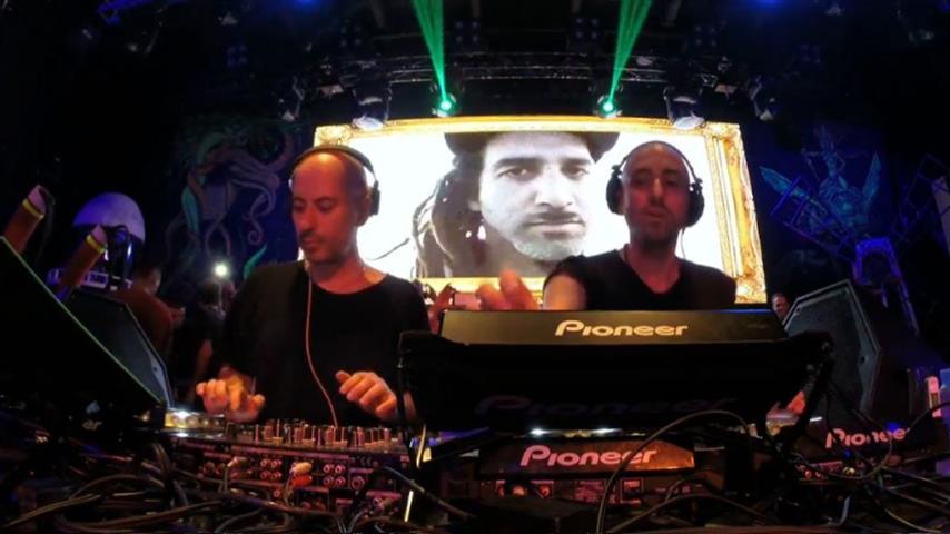 Technasia b2b Riva Starr - Live @ Elrow Closing Party 2014, Space Ibiza