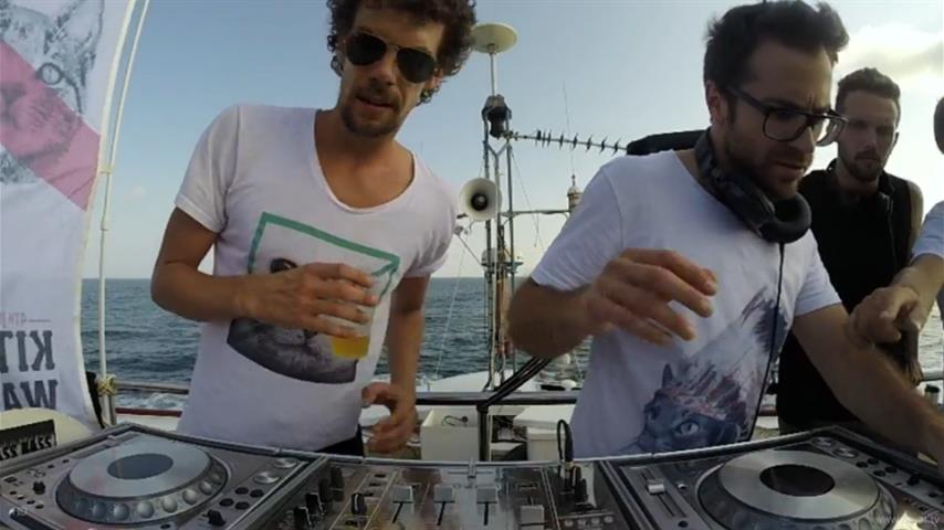Coyu b2b Tube & Berger - Live @ Suara: Kitties Wanna Dance Boat Party 2, Ibiza Sea Party 2014