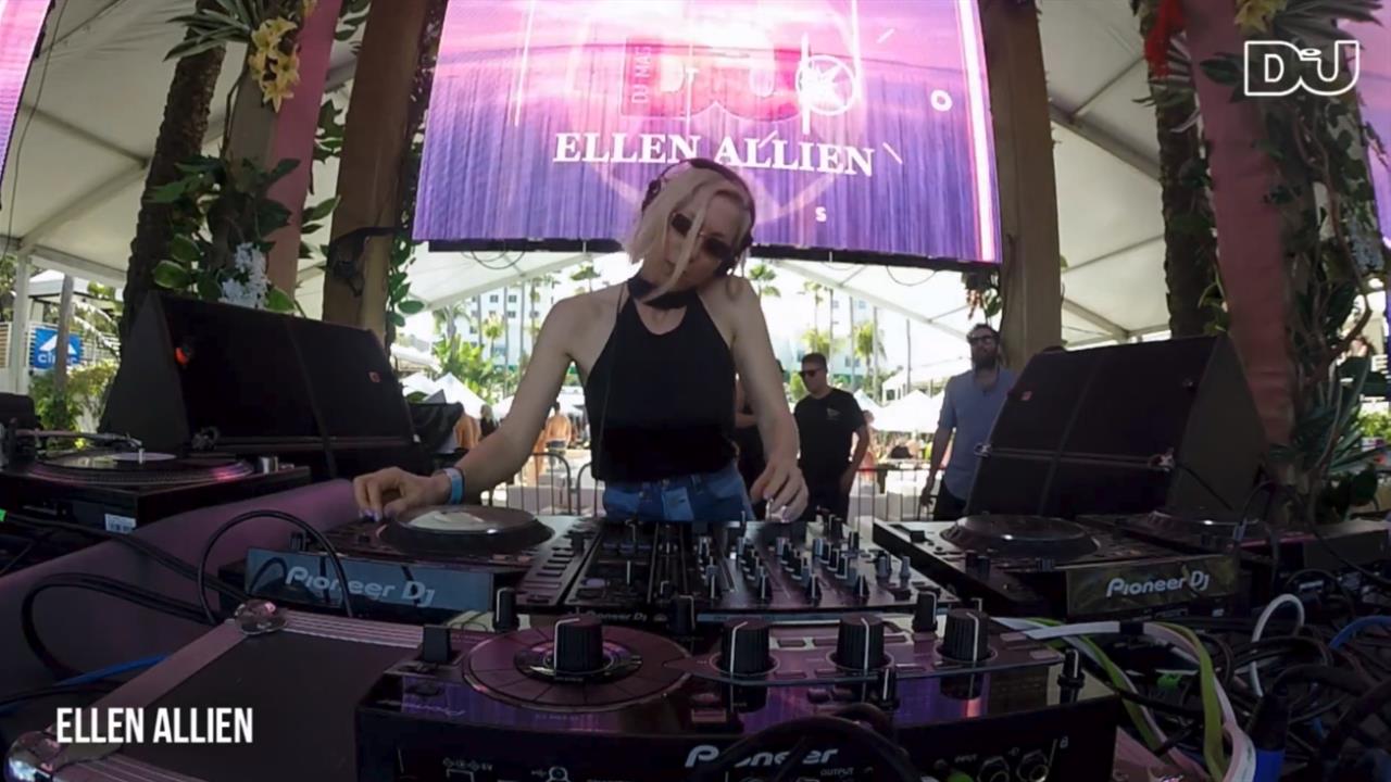Ellen Allien - Live @ DJ Mag Pool Party Miami 2018