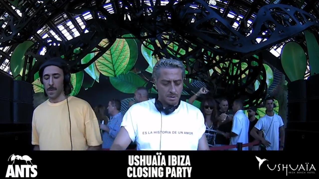 Davide Squillace b2b Butch - Live @ Ushuaia Ibiza Closing Party 2018