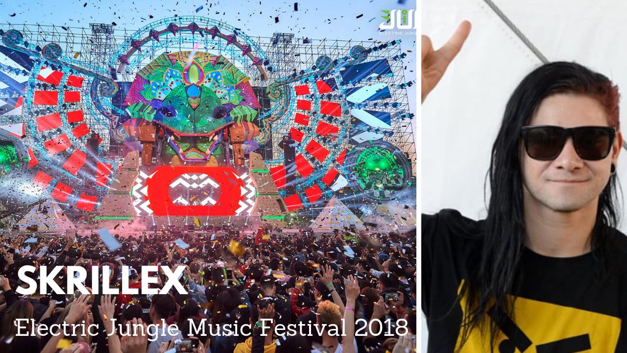 Skrillex - Live @ Electric Jungle Music Festival 2018
